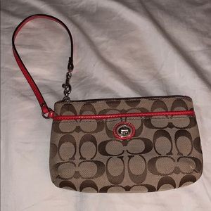 Coach wristlet